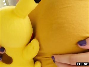 Pokemon chick creampied by Pikachu