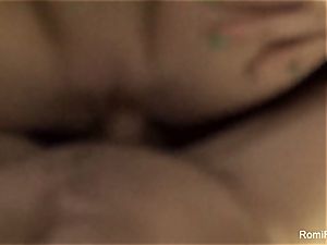 Romi gets up close & intimate in this warm pov vignette